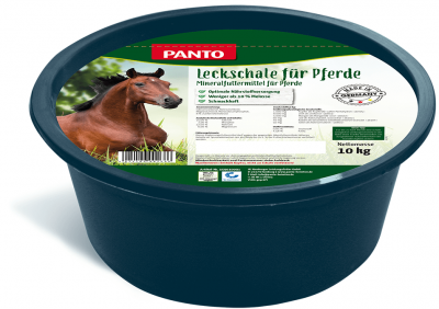 PANTO Leckschale für Pferde 10 kg Schale